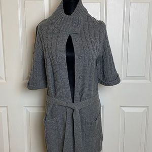 Short Sleeve Cardigan Sweater